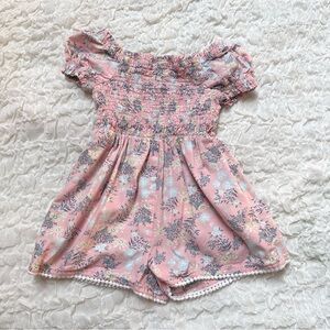 Joie Pink Floral Kids Romper